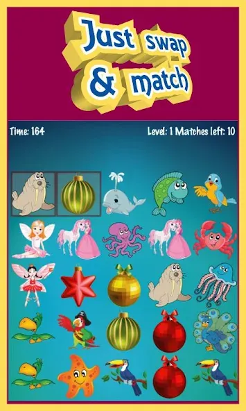 Sweet Match 3 Puzzle Game [MOD: Premium/Unlocked] - Скриншот 1
