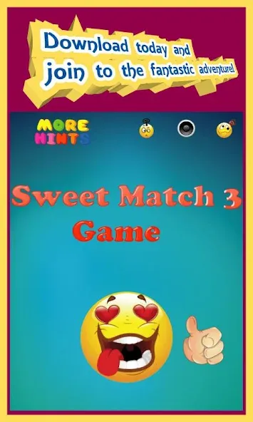 Sweet Match 3 Puzzle Game [MOD: Premium/Unlocked] - Скриншот 4
