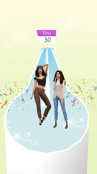 Fashion Battle — Girl Dress Up [MOD: Бесконечные деньги] - Скриншот 2