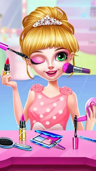 Princess Makeup Salon [MOD: Все разблокировано] - Скриншот 2
