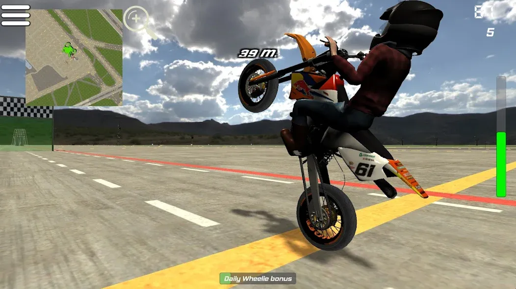 Wheelie King 5 (Уили Кинг 5) [MOD: Мод Меню/Взлом] - Скриншот 1
