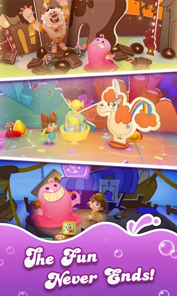 Candy Crush Soda Saga (Кенди Краш Сода Сага) [MOD: Много монет/Энергии] - Скриншот 5