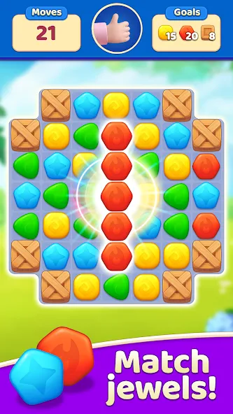 EverMatch 3 Game (ЭверМатч 3 Игра) [MOD: Много монет/Энергии] - Скриншот 2