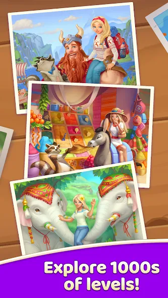 EverMatch 3 Game (ЭверМатч 3 Игра) [MOD: Много монет/Энергии] - Скриншот 5