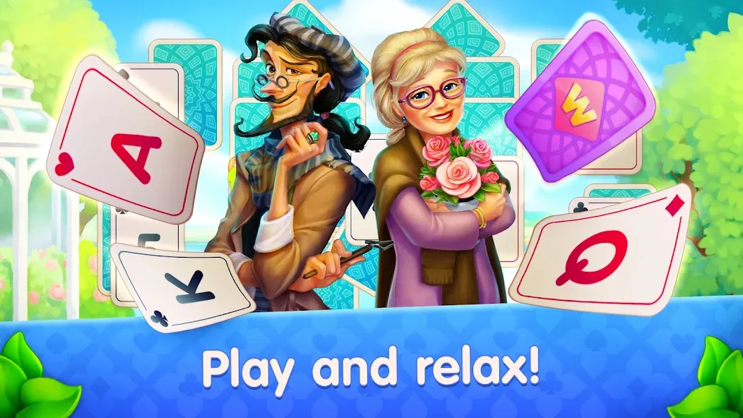 CityMix Solitaire TriPeaks (СитиМикс ТриПикс) [MOD: Все разблокировано] - Скриншот 1