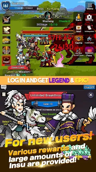 GuanYu Idle (ГуанЮй Айдл) [MOD: Premium/Unlocked] - Скриншот 3