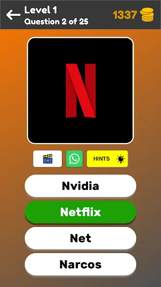Logo Game: Multiple Choice [MOD: Много монет/Энергии] - Скриншот 2