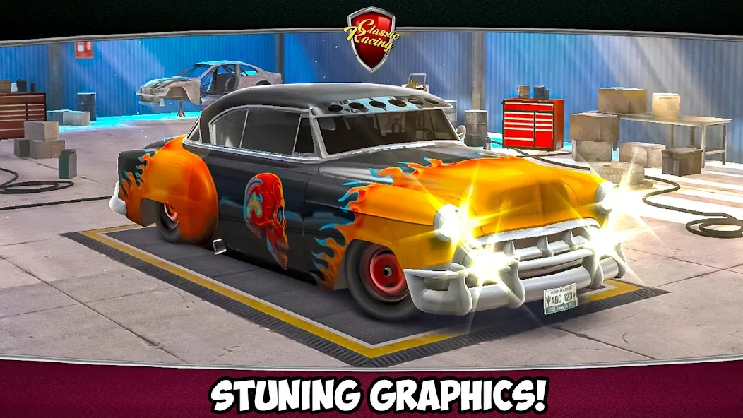 Classic Drag Racing Car Game (Классическая игра на гонках драгрейсинга) [MOD: Mega Mod/Меню] - Скриншот 2