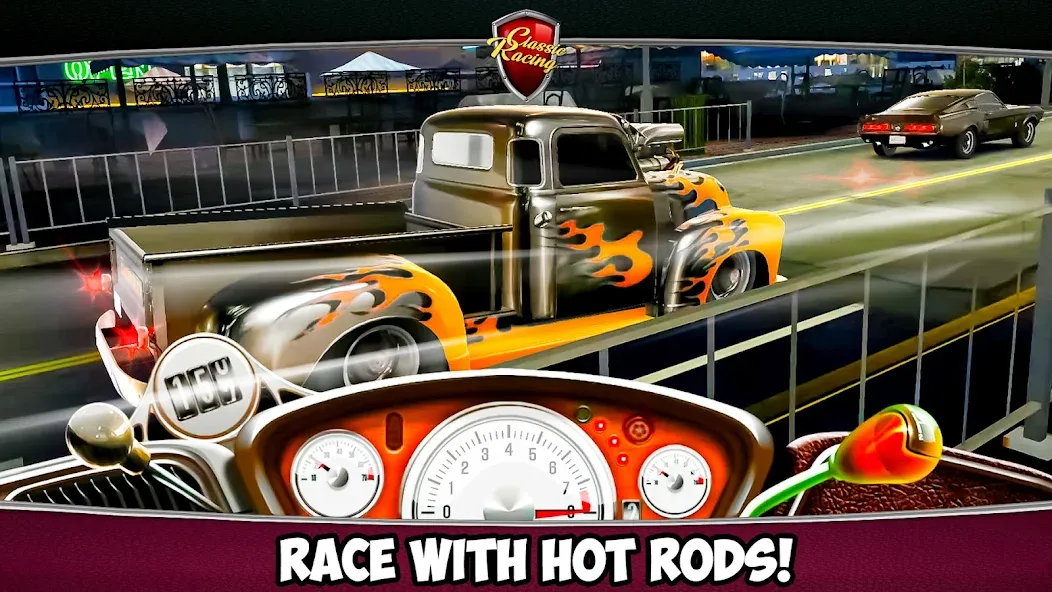Classic Drag Racing Car Game (Классическая игра на гонках драгрейсинга) [MOD: Mega Mod/Меню] - Скриншот 5