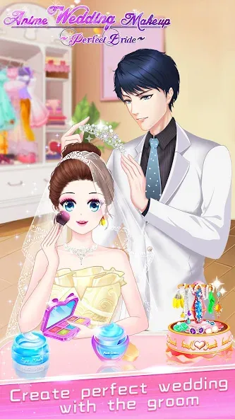 Makeup Bride: Perfect Wedding [MOD: Бесконечные деньги] - Скриншот 3
