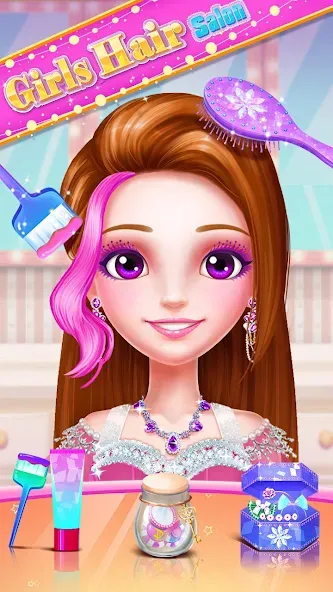 Girls Hair Salon [MOD: Разблокировано] - Скриншот 4