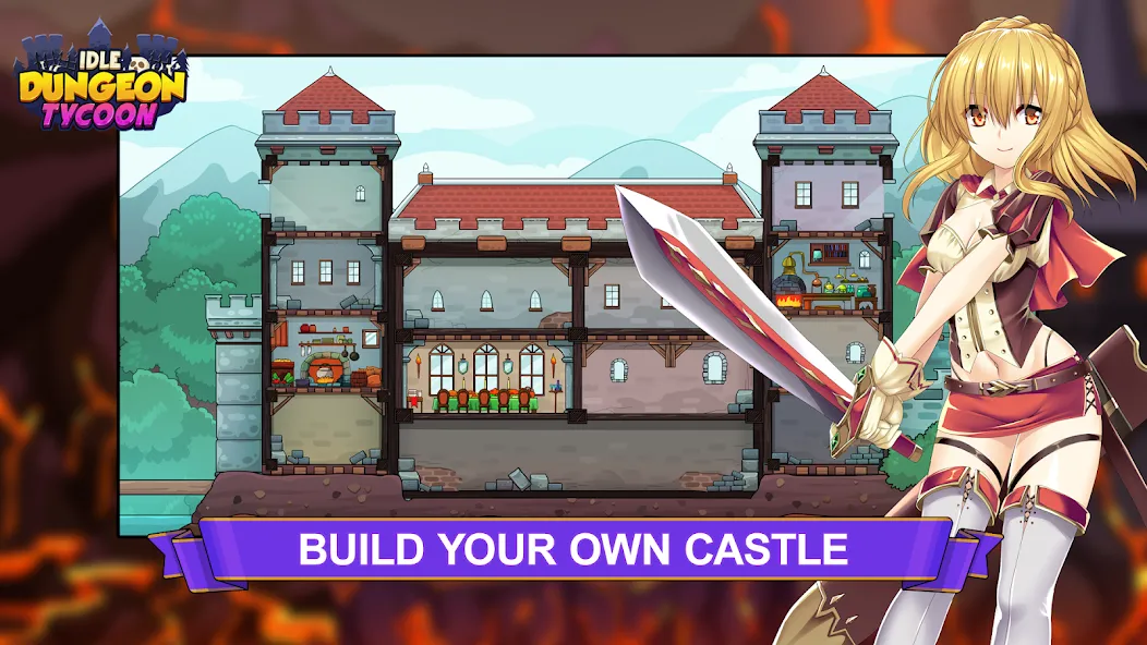Idle Dungeon Tycoon (Айдл Данжен Тайкун) [MOD: Мод Меню/Взлом] - Скриншот 3