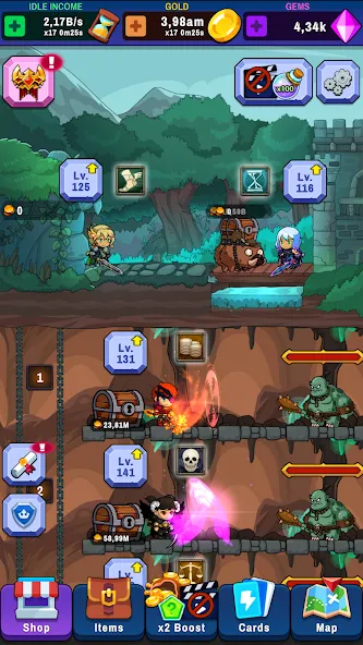 Idle Dungeon Tycoon (Айдл Данжен Тайкун) [MOD: Мод Меню/Взлом] - Скриншот 4