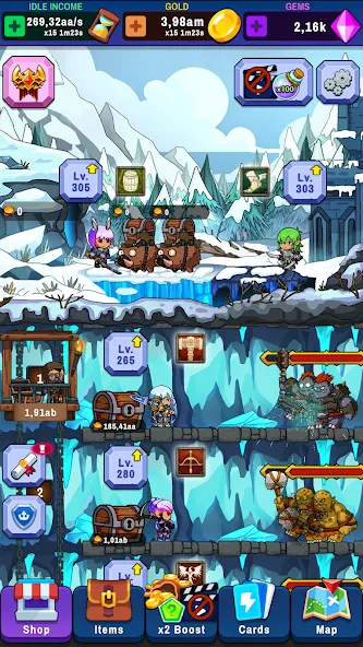 Idle Dungeon Tycoon (Айдл Данжен Тайкун) [MOD: Мод Меню/Взлом] - Скриншот 5