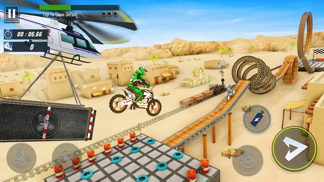 Bike Stunt : Motorcycle Game [MOD: Все разблокировано] - Скриншот 5