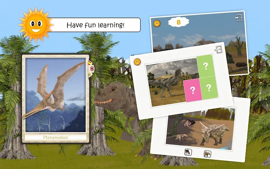 Dinosaurs and Ice Age Animals [MOD: Много монет/Энергии] - Скриншот 4