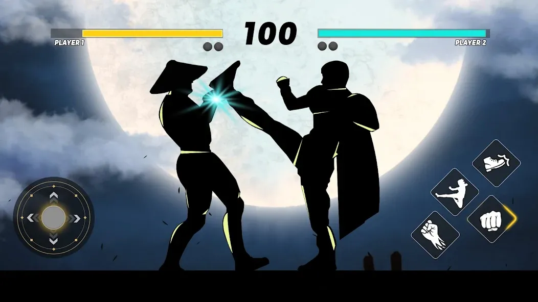 Sword Shadow Fighting Game 3D [MOD: Много монет/Энергии] - Скриншот 3