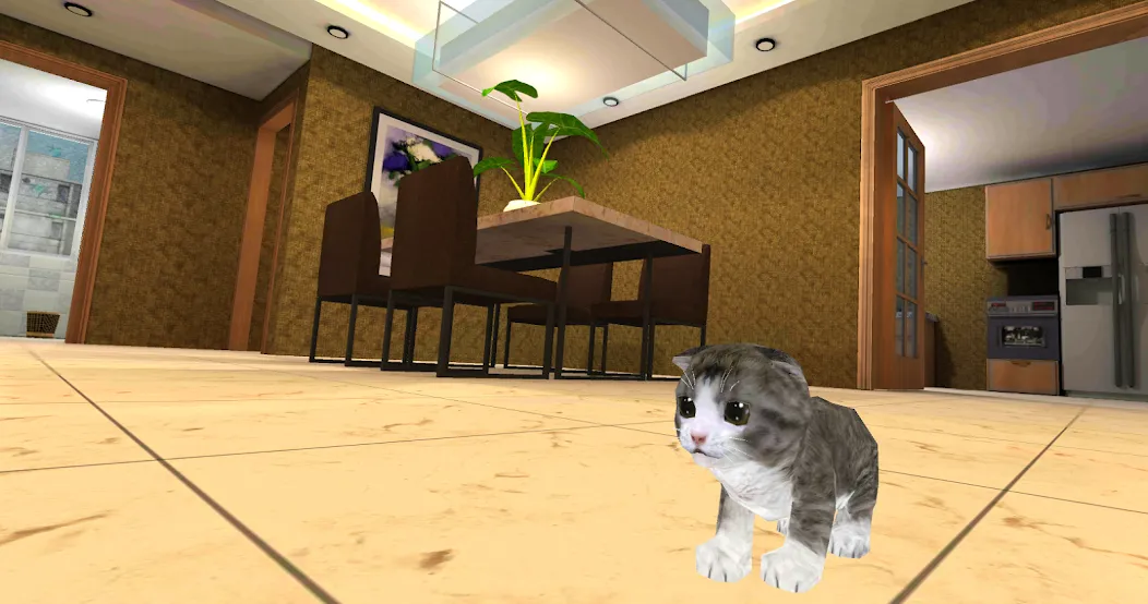 Kitten Cat Simulator 3D Craft [MOD: Мод Меню/Взлом] - Скриншот 2