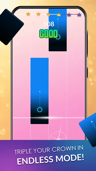 Piano Dream: Tap Piano Tiles 3 (Пиано Дрим) [MOD: Все разблокировано] - Скриншот 2
