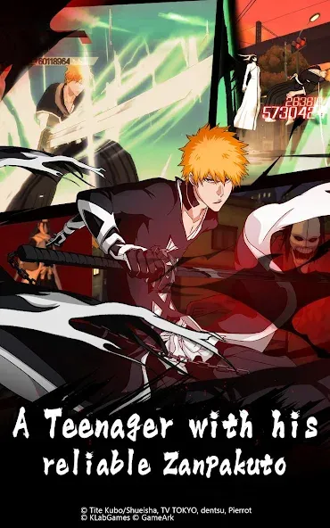 BLEACH Mobile 3D (БЛИЧ Мобайл 3Д) [MOD: Mega Mod/Меню] - Скриншот 2