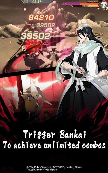 BLEACH Mobile 3D (БЛИЧ Мобайл 3Д) [MOD: Mega Mod/Меню] - Скриншот 4