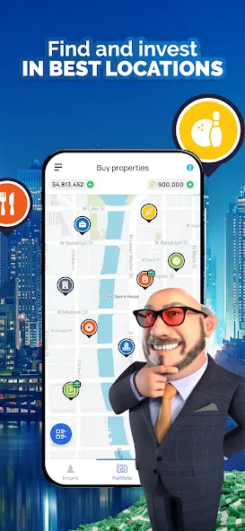Landlord — Estate Trading Game (Лендлорд) [MOD: Меню/Много денег] - Скриншот 3