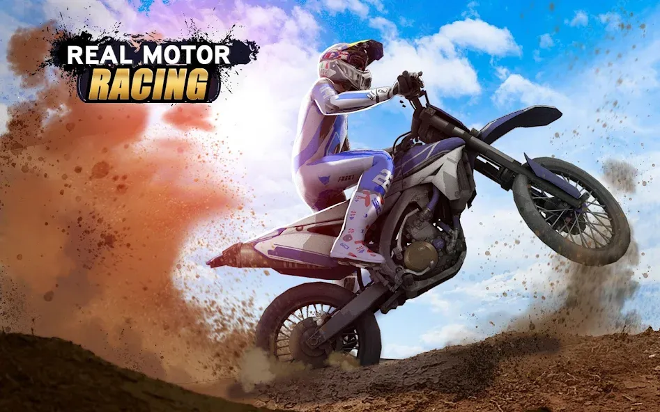 Real Motor Rider — Bike Racing [MOD: Разблокировано] - Скриншот 1