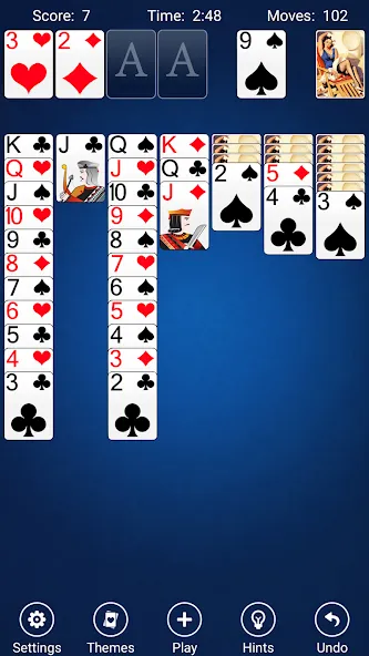 Solitaire [MOD: Много монет/Энергии] - Скриншот 3