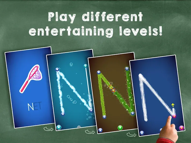 Kids Learn : ABC Alphabet Game [MOD: Разблокировано] - Скриншот 2