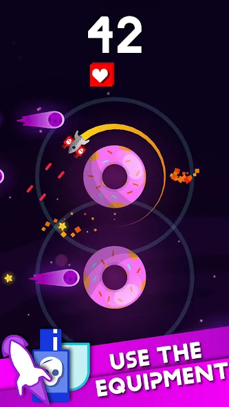 Rocket Spin: Space Survival (Рокет Спин) [MOD: Разблокировано] - Скриншот 3