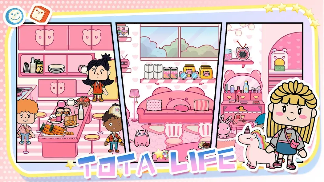 Tota Life: Parent-kid Suite (Тота Лайф) [MOD: Мод Меню/Взлом] - Скриншот 2