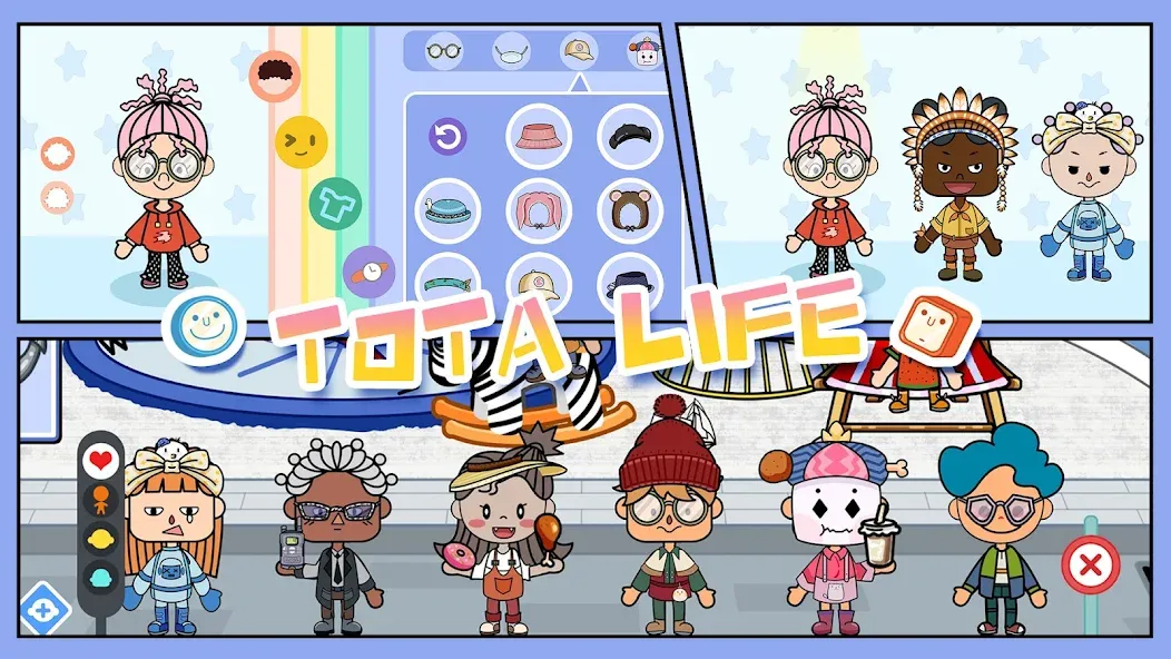 Tota Life: Parent-kid Suite (Тота Лайф) [MOD: Мод Меню/Взлом] - Скриншот 5