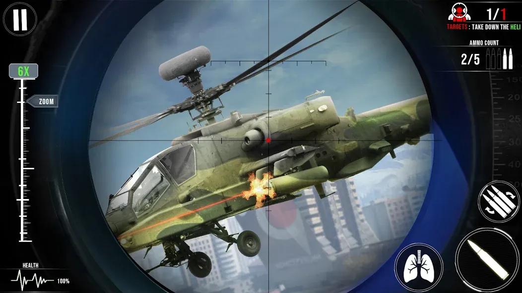 Sniper Shooter Mission Games [MOD: Все открыто] - Скриншот 4