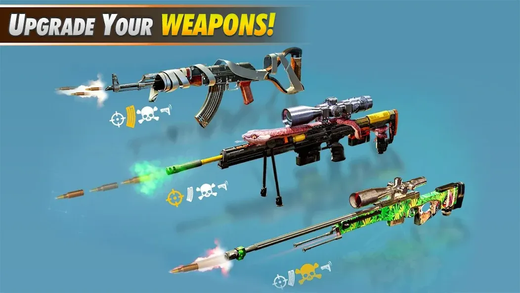 Sniper Shooter Mission Games [MOD: Все открыто] - Скриншот 5