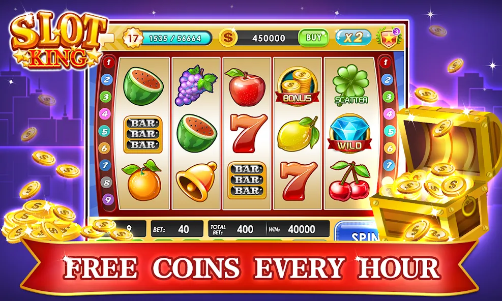 Slots Machines — Vegas Casino [MOD: Premium/Unlocked] - Скриншот 1