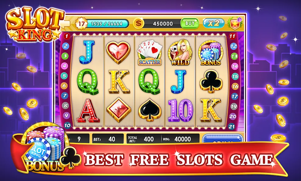Slots Machines — Vegas Casino [MOD: Premium/Unlocked] - Скриншот 3