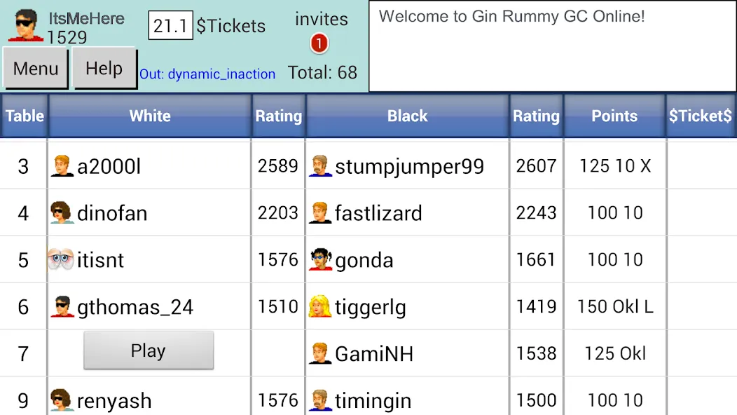 Gin Rummy GC Online (Джин Рамми Онлайн) [MOD: Mega Mod/Меню] - Скриншот 2