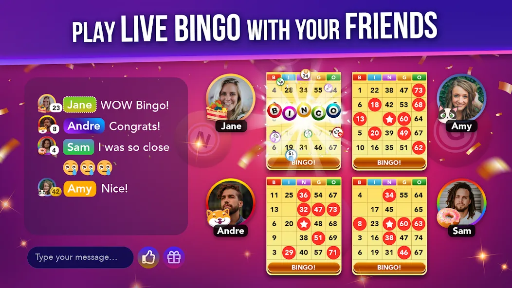 Live Play Bingo: Real Hosts (Лайв Плей Бинго) [MOD: Бесконечные деньги] - Скриншот 5
