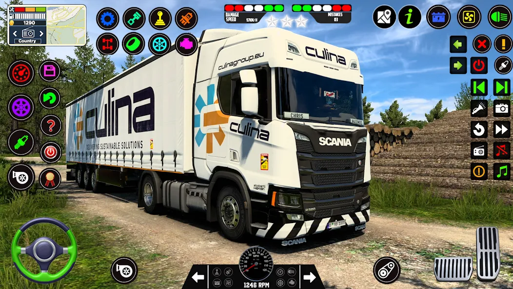 City Truck Simulator 2023 [MOD: Premium/Unlocked] - Скриншот 1