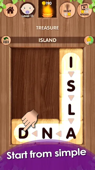 Falling Word Games — Addictive (Фоллинг Уорд Геймс) [MOD: Мод Меню/Взлом] - Скриншот 3