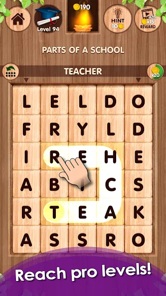 Falling Word Games — Addictive (Фоллинг Уорд Геймс) [MOD: Мод Меню/Взлом] - Скриншот 4