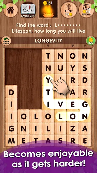 Falling Word Games — Addictive (Фоллинг Уорд Геймс) [MOD: Мод Меню/Взлом] - Скриншот 5