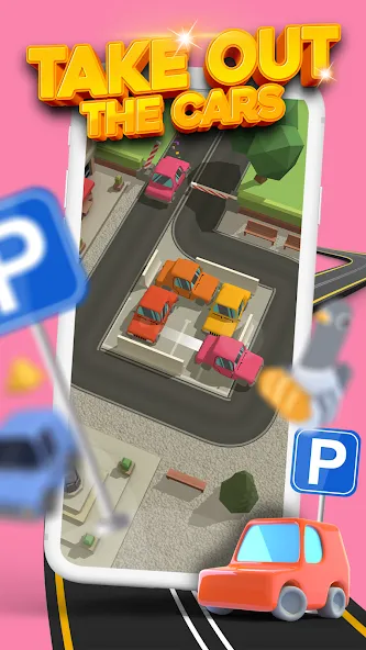 Parking Jam 3D (Парковочный затор 3D) [MOD: Premium/Unlocked] - Скриншот 1