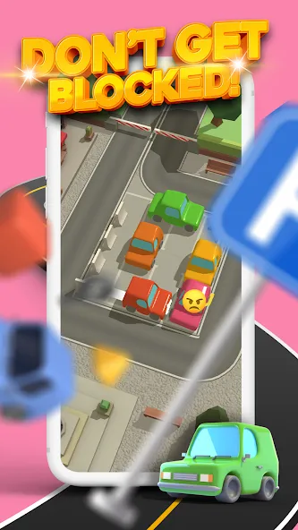 Parking Jam 3D (Парковочный затор 3D) [MOD: Premium/Unlocked] - Скриншот 2