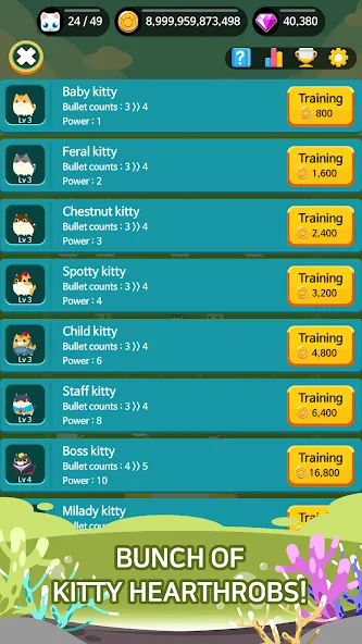 Battle Cat Hero (Баттл Кэт Герой) [MOD: Premium/Unlocked] - Скриншот 3
