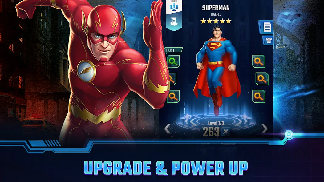 DC Heroes & Villains: Match 3 [MOD: Разблокировано] - Скриншот 5