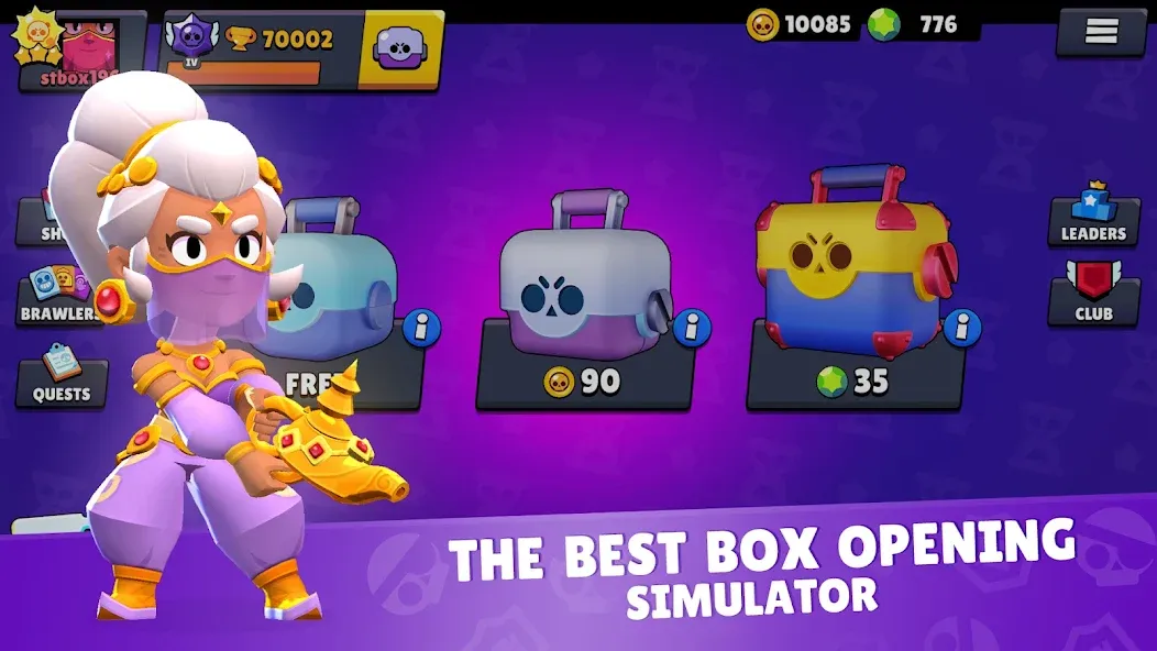 Star Box Simulator for BS [MOD: Mega Mod/Меню] - Скриншот 1
