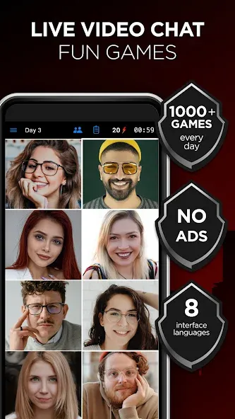 Mafia Online With Video Chat [MOD: Бесконечные деньги] - Скриншот 1