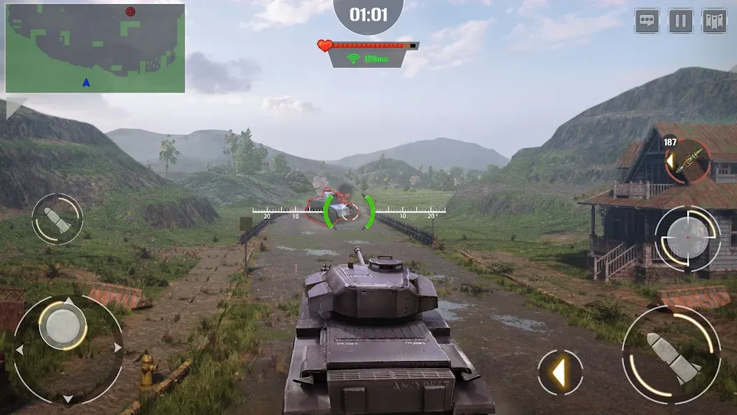 Furious Tank: War of Worlds (Фьюриус Танк) [MOD: Все разблокировано] - Скриншот 3