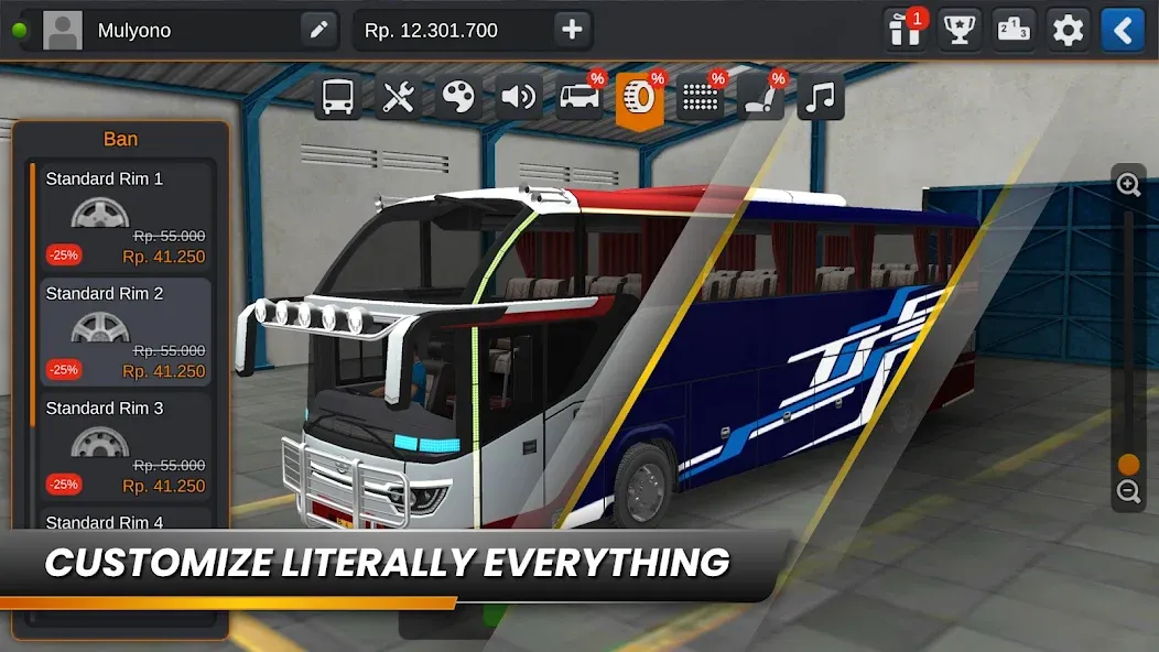 Bus Simulator Indonesia (Бус Симулятор Индонезия) [MOD: Разблокировано] - Скриншот 3